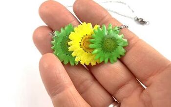 How to Make a Cute Flower Necklace With Real Flowers