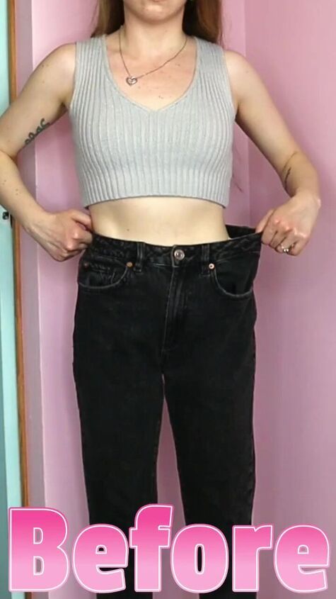Easy DIY Tutorial: How to Make Waistband Smaller Without Sewing | Upstyle