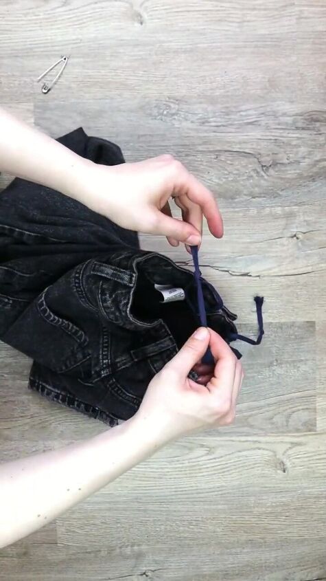 Easy DIY Tutorial: How to Make Waistband Smaller Without Sewing | Upstyle