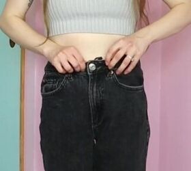 how to make waistband smaller without sewing, Tucking