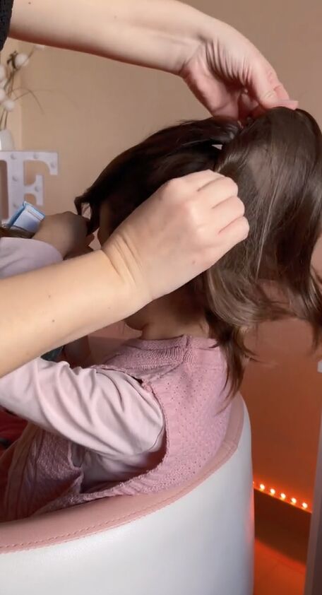 ponytail hack to get more volume, Tightening