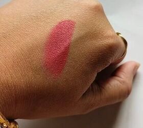 vaseline hack for when you don t have blush, Lipstick on hand