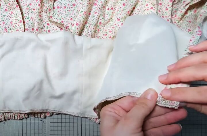 midi dress sewing pattern, Attaching skirt