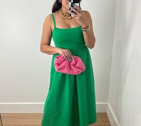 green summer outfits