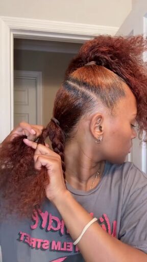 protective hairstyle perfect for girls who love braids, Braiding hair