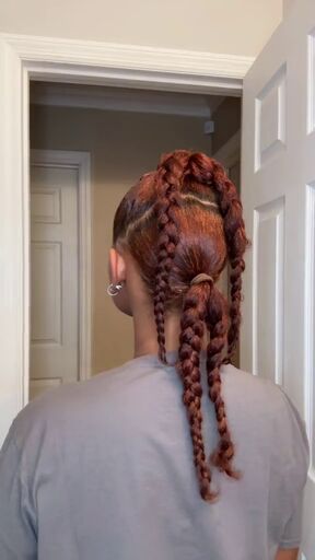 protective hairstyle perfect for girls who love braids, Protective hairstyle perfect for girls who love braids