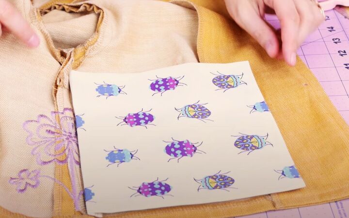 How to DIY a Cute Custom Jean Jacket | Upstyle