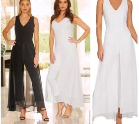 styling an overlay jumpsuit 4 different ways