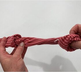 easy diy top knot headband tutorial