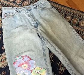 Taylor Swift-inspired DIY Floral Jeans | Upstyle
