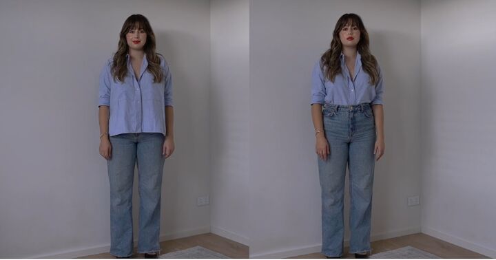 how to look more polished, Tucked shirt