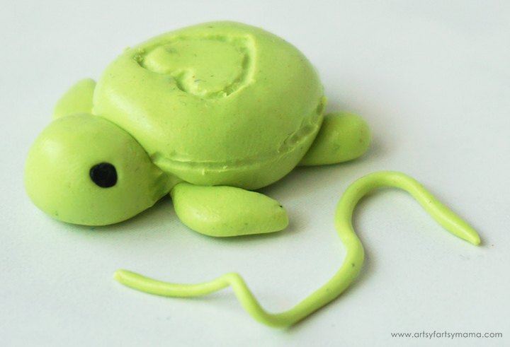 polymer clay sea turtle jewelry, Polymer Clay Sea Turtle Jewelry