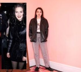 90s outfit idea, The leather blazer