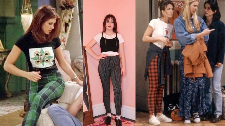 90s outfit idea, Plaid revisited