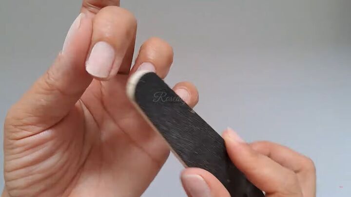 File Fake Nails Easy Fake Nail Hacks: How to Apply Nail Extensions at Home | Upstyle