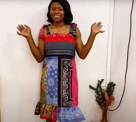How to DIY a Cute Bandana Dress