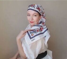 summer head scarf styles, Gypsy style