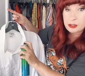 GENIUS Hack for Keeping Makeup Off Your White Shirt