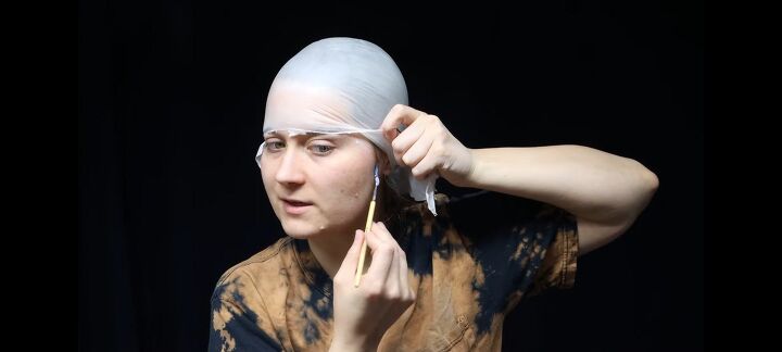 exposed brain sfx makeup tutorial