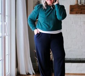 Wide leg pants outfits plus size 2025