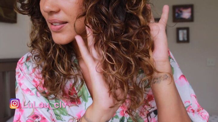 curly hair wash day routine, Bouncy curls