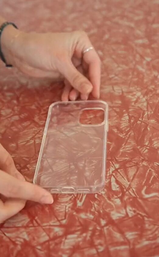 the easy way to make your own phone case, Clear phone case