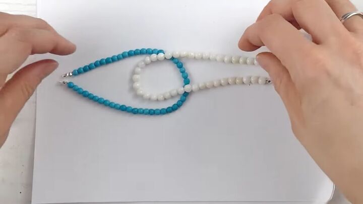 easy beaded bracelets, Overlapping strands