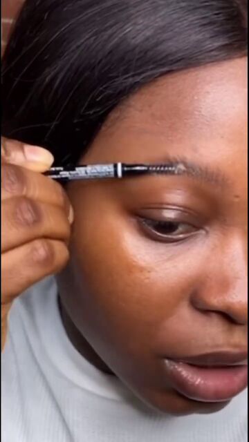 how to draw eyebrows for beginner, Combing brows