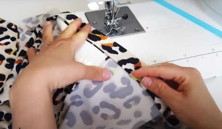how to make wrap pants, Making the waist ties