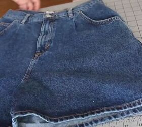 get the iron out for this easy summer diy, Prepping shorts