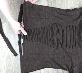 shirt weaving designs, Cutting bands