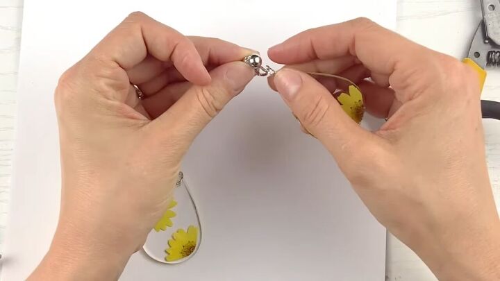 transform pierced earrings into clip on earrings in seconds, Where to put jump ring