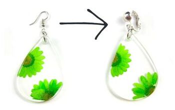 How to Make Easy Clip-on Earrings
