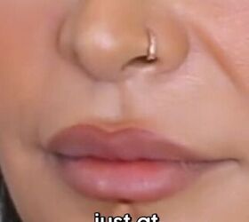 lip liner hack, Lining middle of lower lip