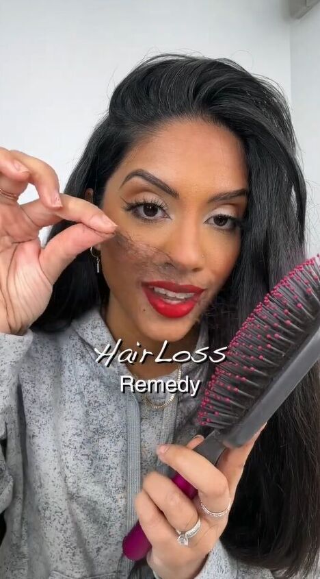 how to clean hair brushes with vinegar, Removing hair from brush