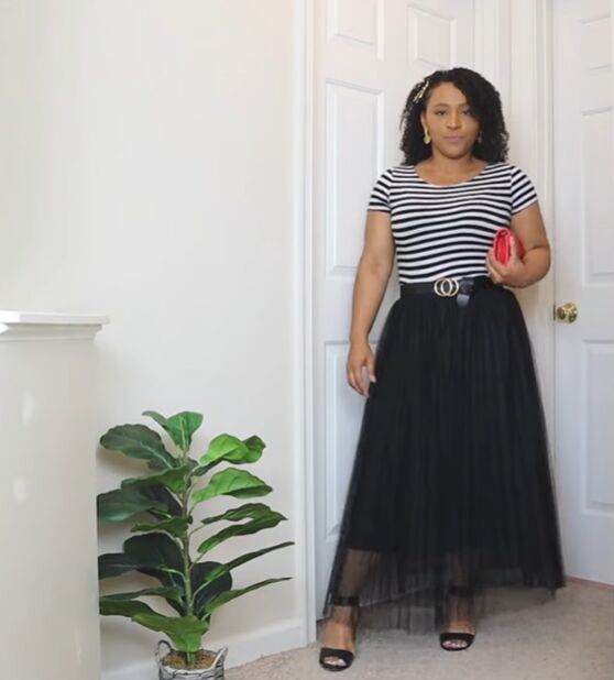 summer date night outfits, Tulle skirt outfit