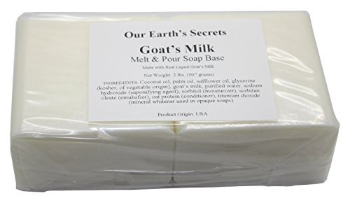 sugar scrub soap recipe, Goats Milk 2 Lbs Melt and Pour Soap Base