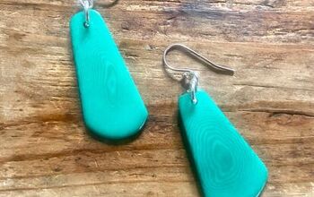 How to Make Light Weight Tagua Nut Earrings