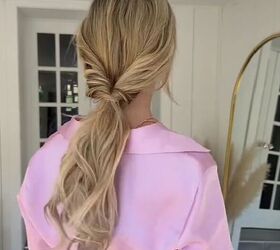 the fastest way to get volume and style your hair for every occasion, Voluminous ponytail