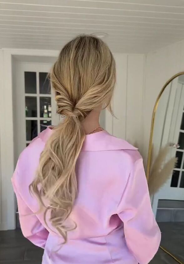 the fastest way to get volume and style your hair for every occasion, Voluminous ponytail
