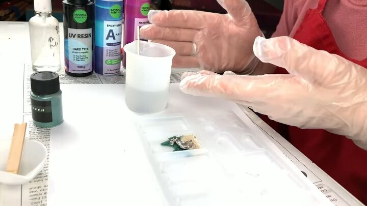 can you use uv resin and epoxy resin together, Adding the epoxy