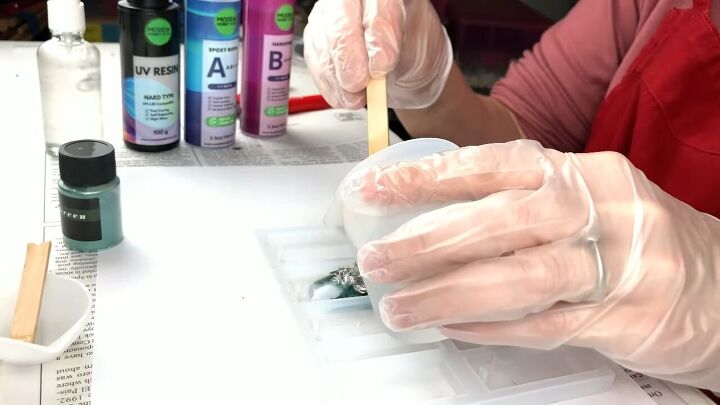 can you use uv resin and epoxy resin together, Adding epoxy