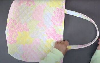 Easy Quilted Tote Bag Pattern Tutorial