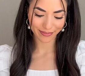 easy and cute flirty hairstyle, Easy and cute flirty hairstyle