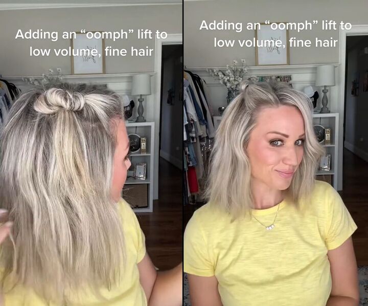 Easy Way To Add Volume To Thin And Unwashed Hair Upstyle short-hairstyles-with-volume-hairstylelist