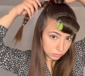 Add cuteness and elegance with this easy hair trick