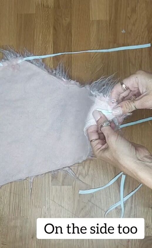 turn a pillowcase into a top, Adding elastic