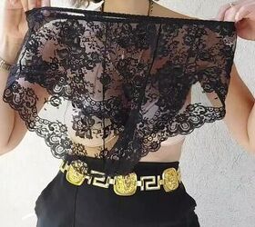 Wear your lace panties like this and see what happens