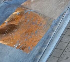 take your denim game to the next level, Peeling off top layer
