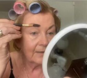 makeup tutorial for women over 50, Doing brows